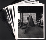 Seven Vintage Photographs by Peter Moore of Richard Serra's Sculpture 