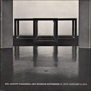 Sol LeWitt :  Pasadena Art Museum November 17, 1970 - January 3, 1971