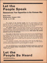 Let the People Speak : Demonstrate Your Opposition to the Vietnam War / Let the People Be Heard