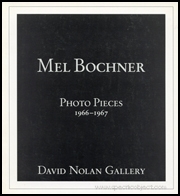 Mel Bochner : Photo Pieces 1966 - 1967