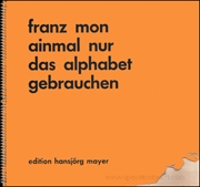 Ainmal Nur Das Alphabet Gebrauchen