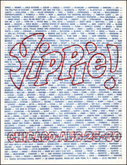 Yippie! (Youth International Party) Flier : Chicago, August 25 - 30, [1968]