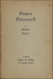 Pomes Penyeach by James Joyce
