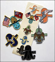The Cremaster Cycle : Ten Pack of Emblem Stickers and Complete Set of Five Field Emblem Patches