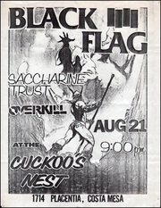 [Black Flag at the Cuckoo's Nest / Fri. Aug. 21, 1981]